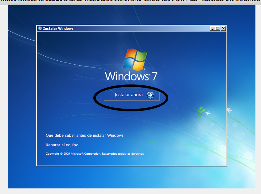 Mi Blog de Informática : Cómo instalar Windows 7 en VirtualBox