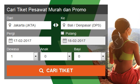 Langkah pertama bagaimana cara memesan tiket pesawat online Langkah pertama bagaimana cara memesan tiket pesawat online
