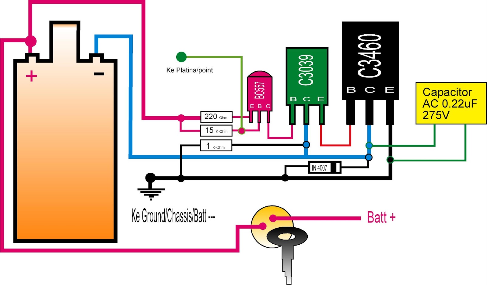 Membuat Sendiri Modul Pengapian Tci Transistor Controlled Ignition Berbagi Ilmu