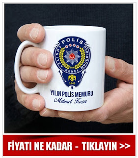 Polislere Hediye İsimli Kahve Kupası