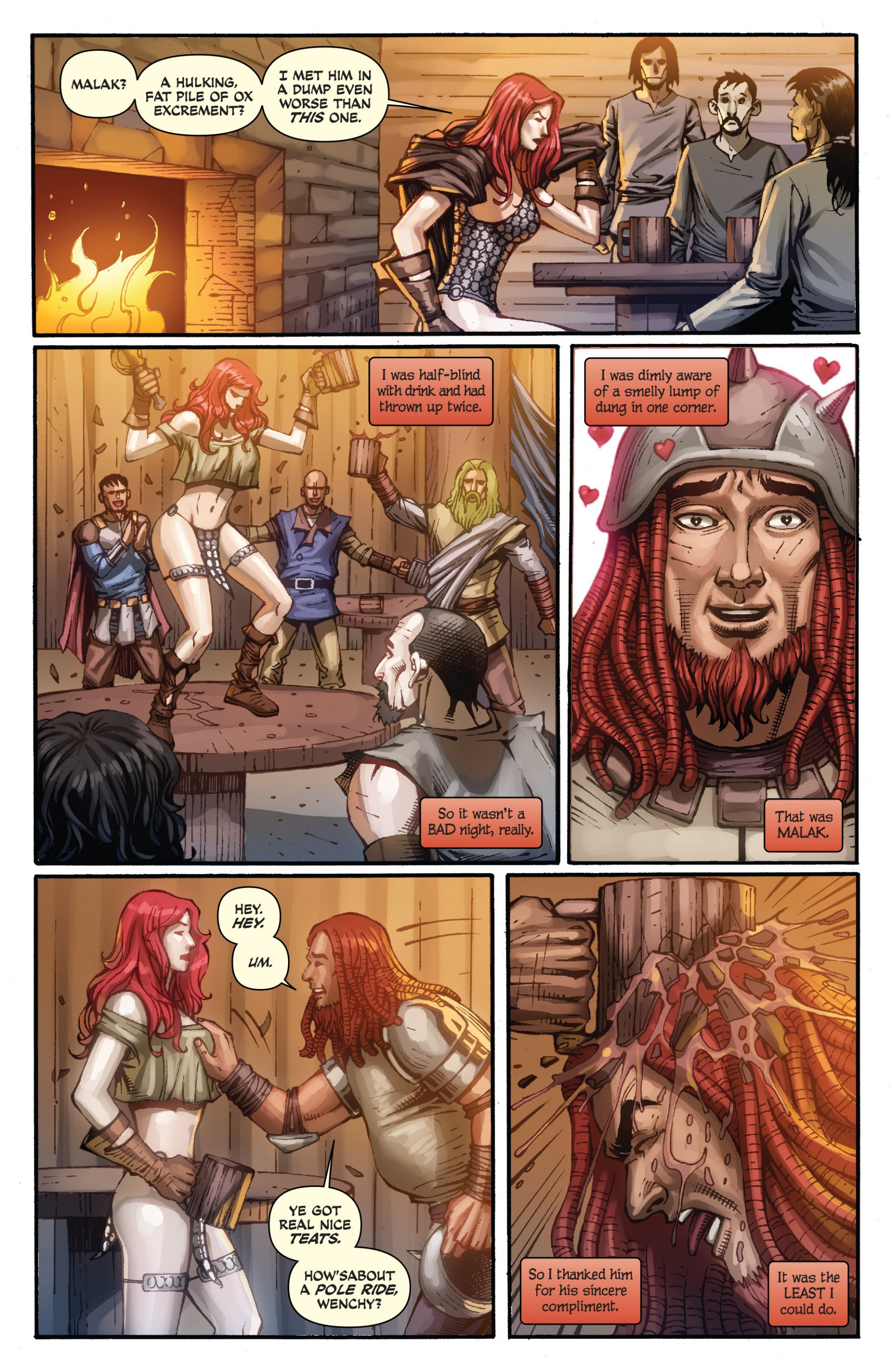 Read online Red Sonja (2013) comic -  Issue #0 - 12