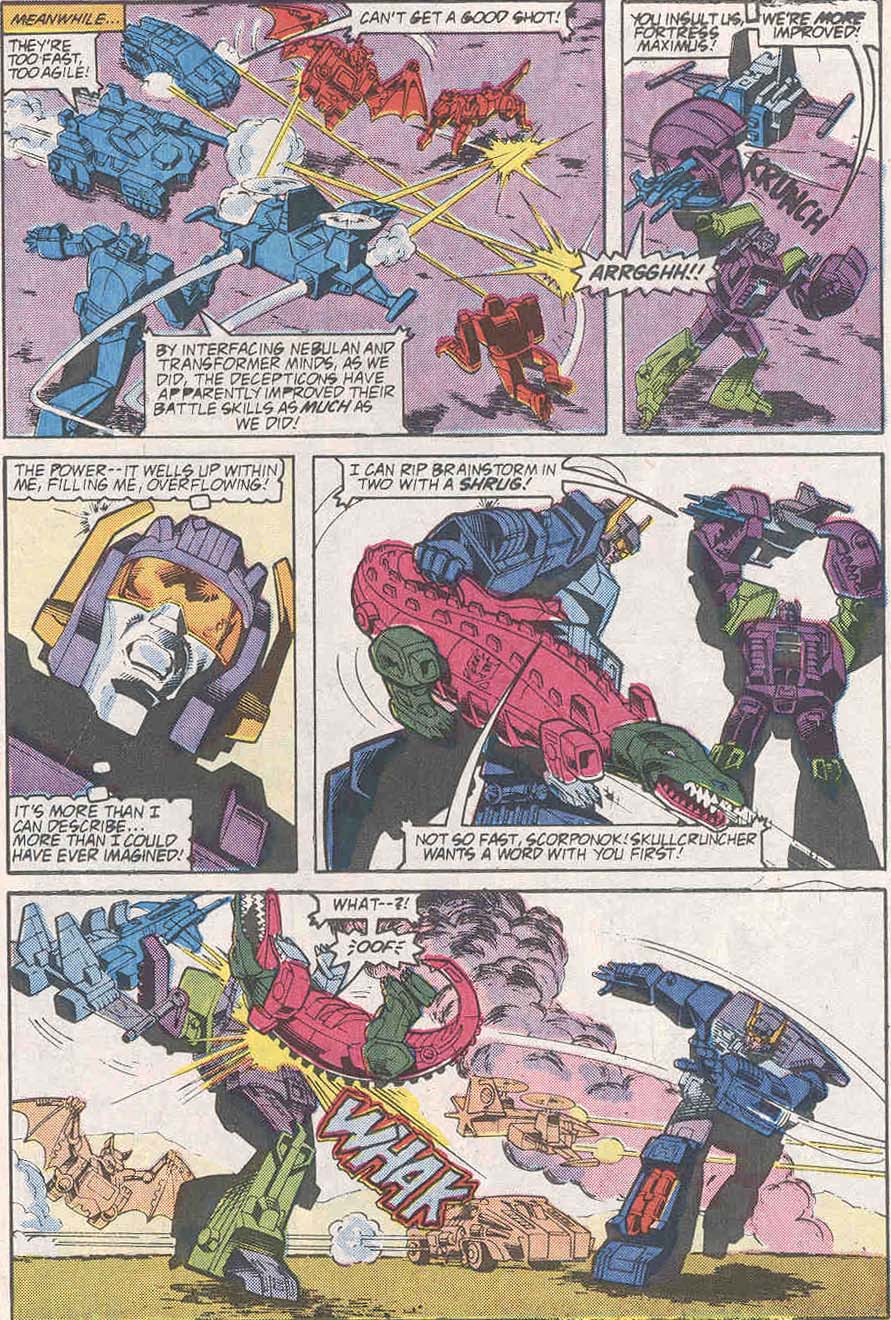 Read online The Transformers Headmasters comic Issue 3