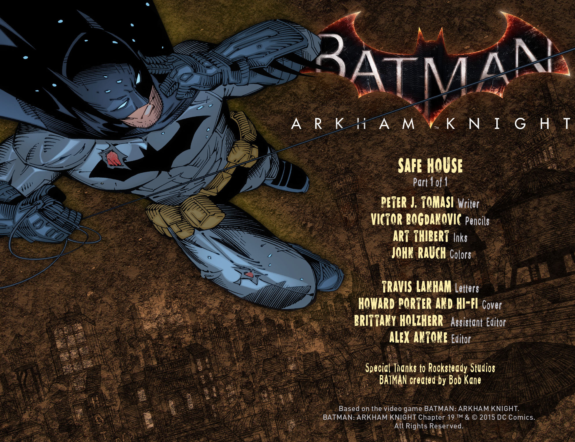 Read online Batman: Arkham Knight [I] comic -  Issue #19 - 2