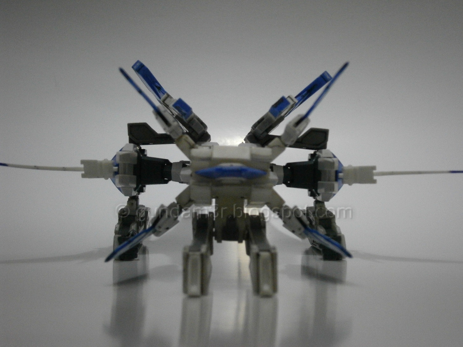 Body parts mg 1/100 00 Raiser, 00 7S, XN Raiser Bandai [2nd assembled