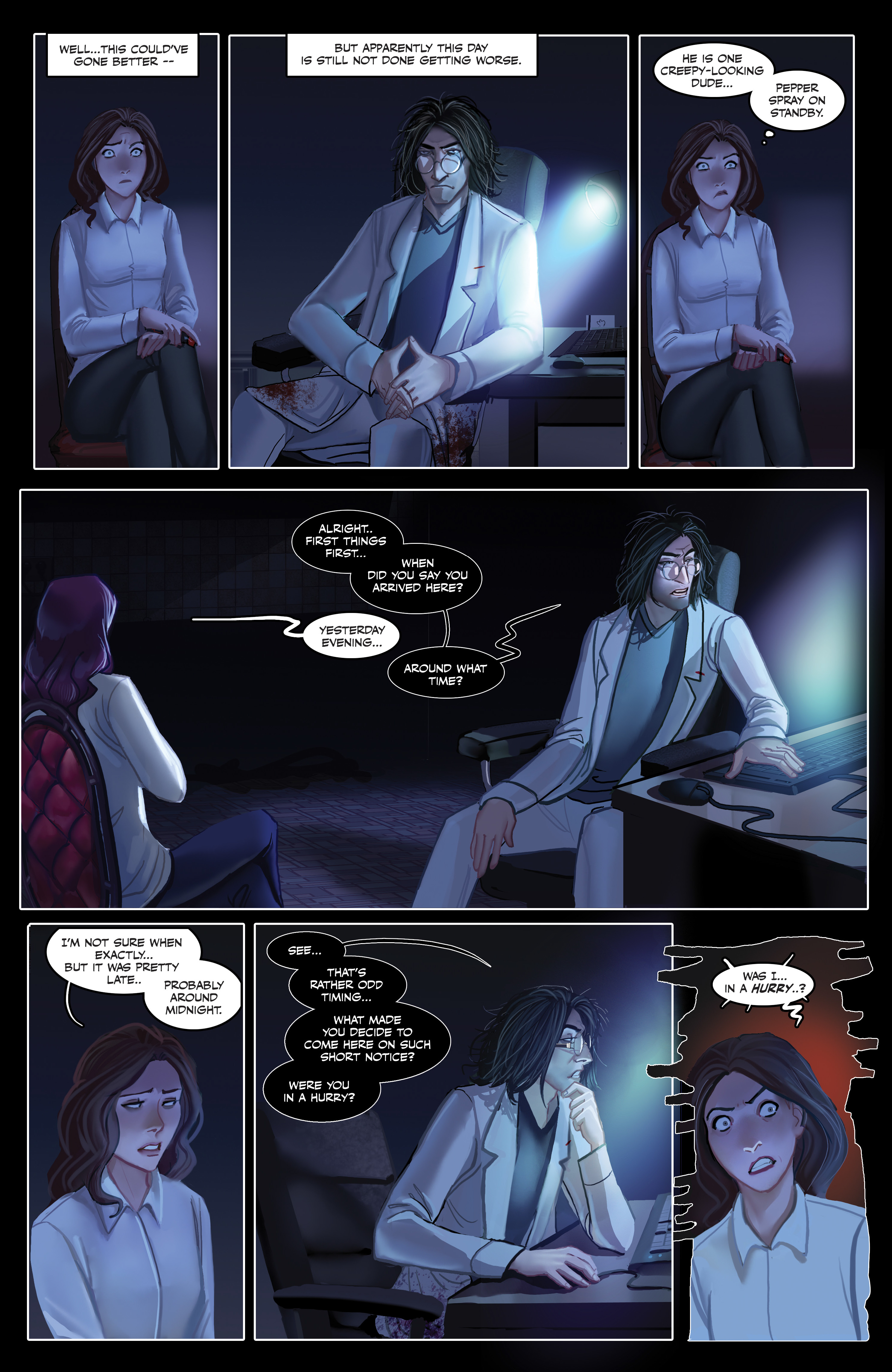 Read online Blood Stain comic -  Issue # TPB 2 - 75