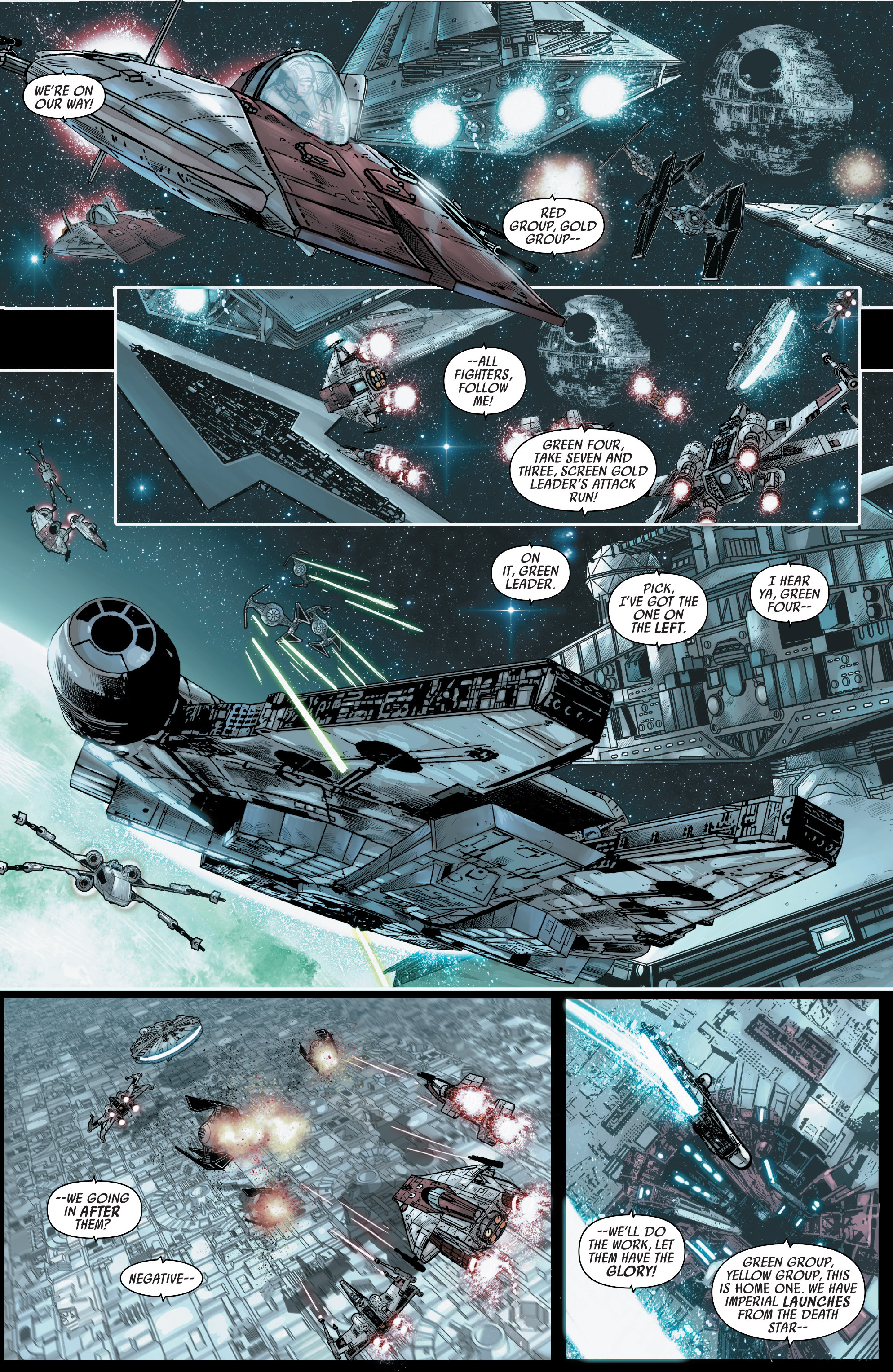 Read online Journey to Star Wars: The Force Awakens - Shattered Empire comic -  Issue #1 - 9