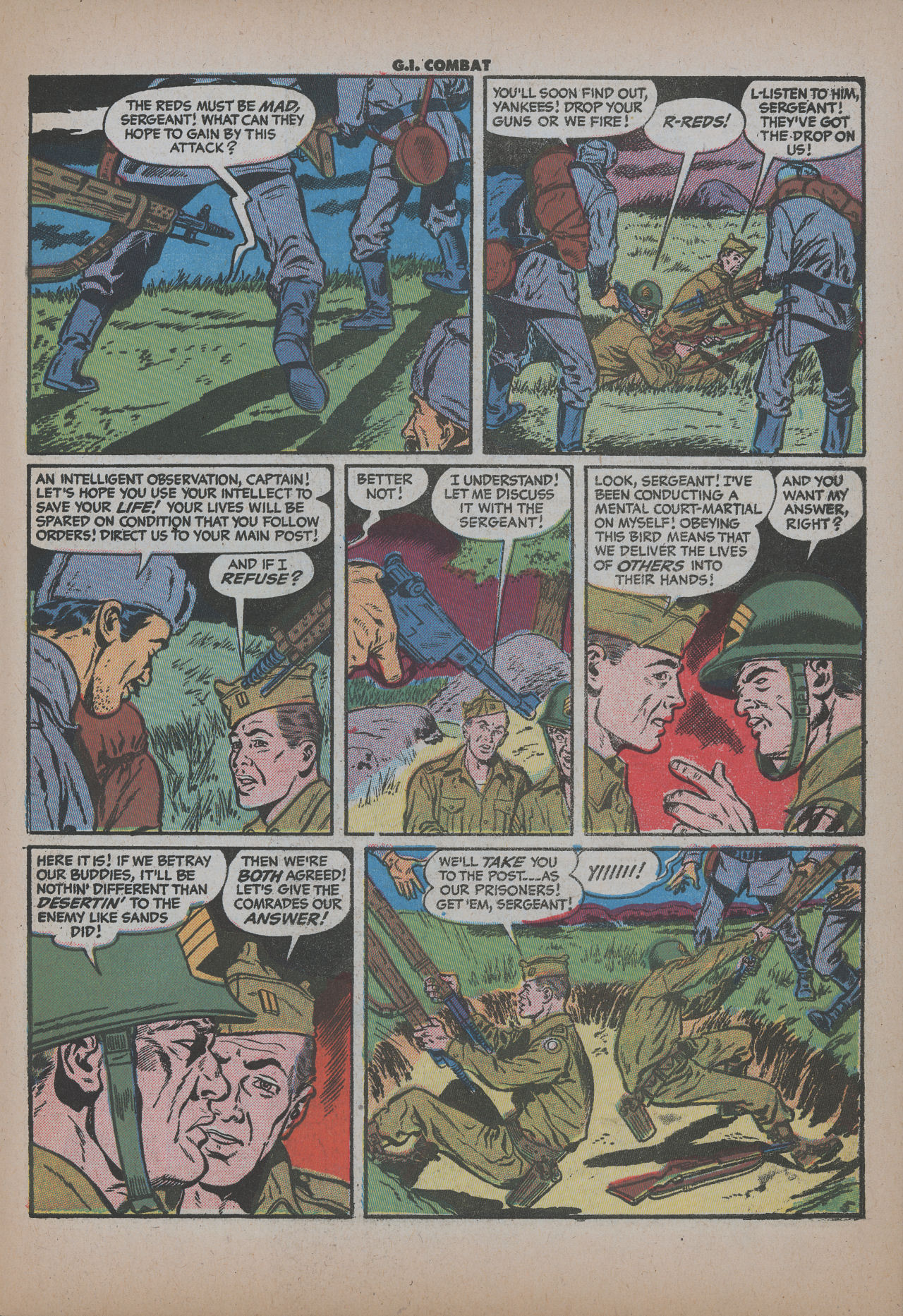 Read online G.I. Combat (1952) comic -  Issue #37 - 31