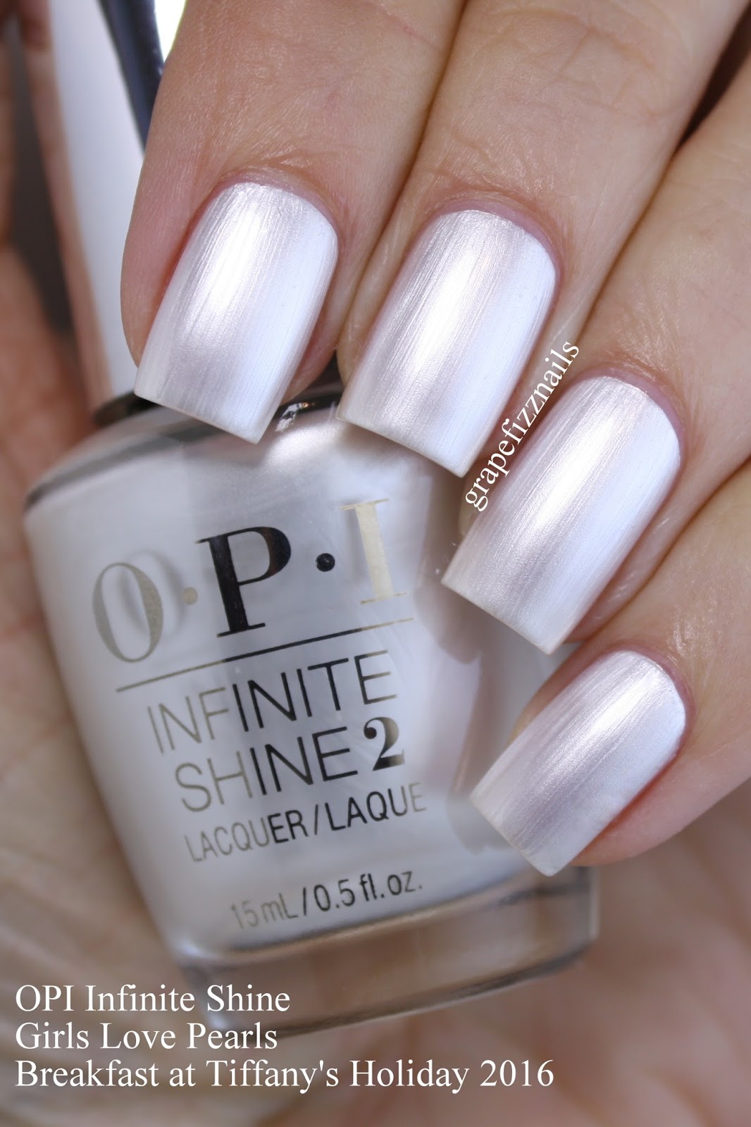 Grape Fizz Nails: OPI Breakfast at Tiffany's Holiday 2016 Swatches and  Review