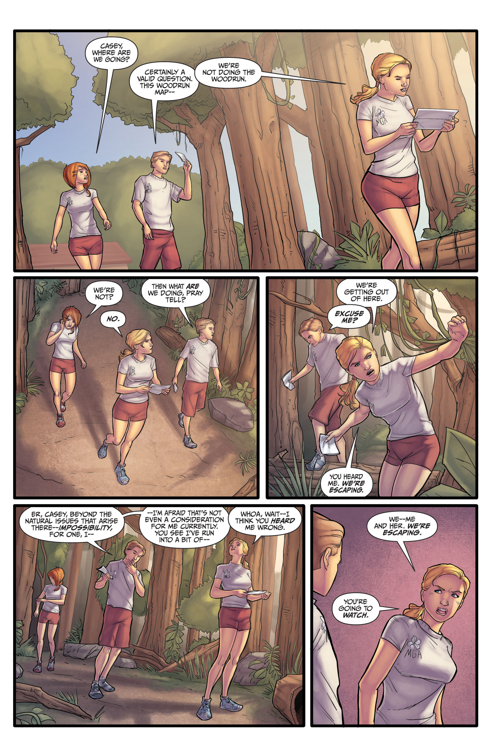 Read online Morning Glories comic -  Issue #13 - 22