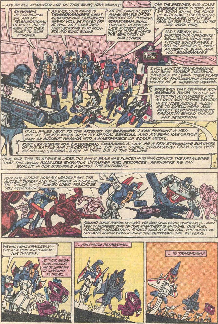 Read online The Transformers (1984) comic -  Issue #1 - 14