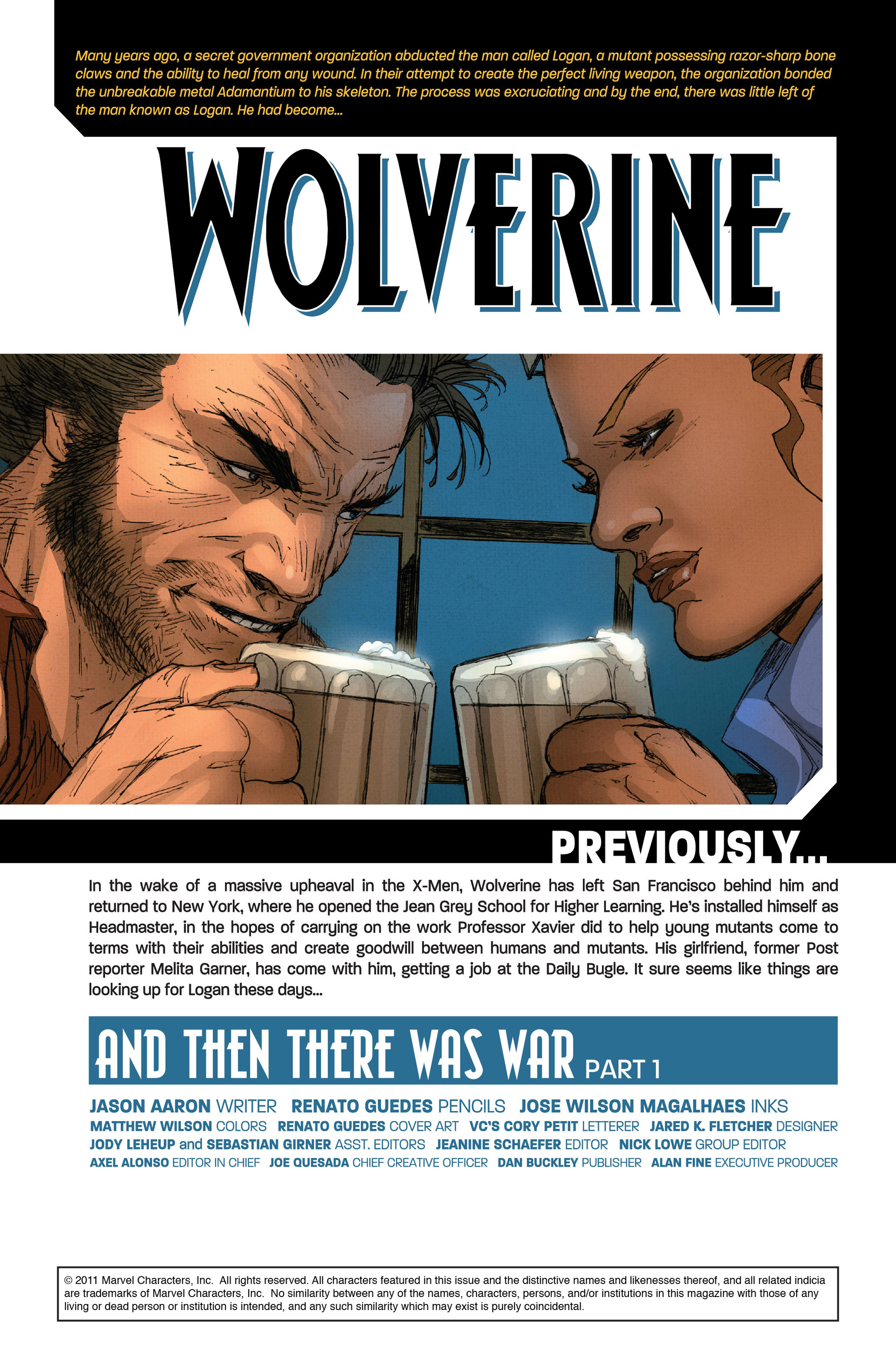 Read online Wolverine (2010) comic -  Issue #20 - 2