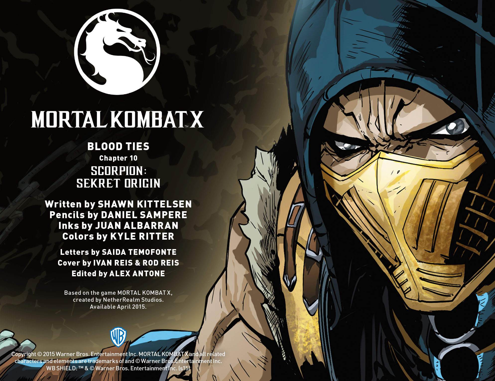 Read online Mortal Kombat X [I] comic -  Issue #10 - 2