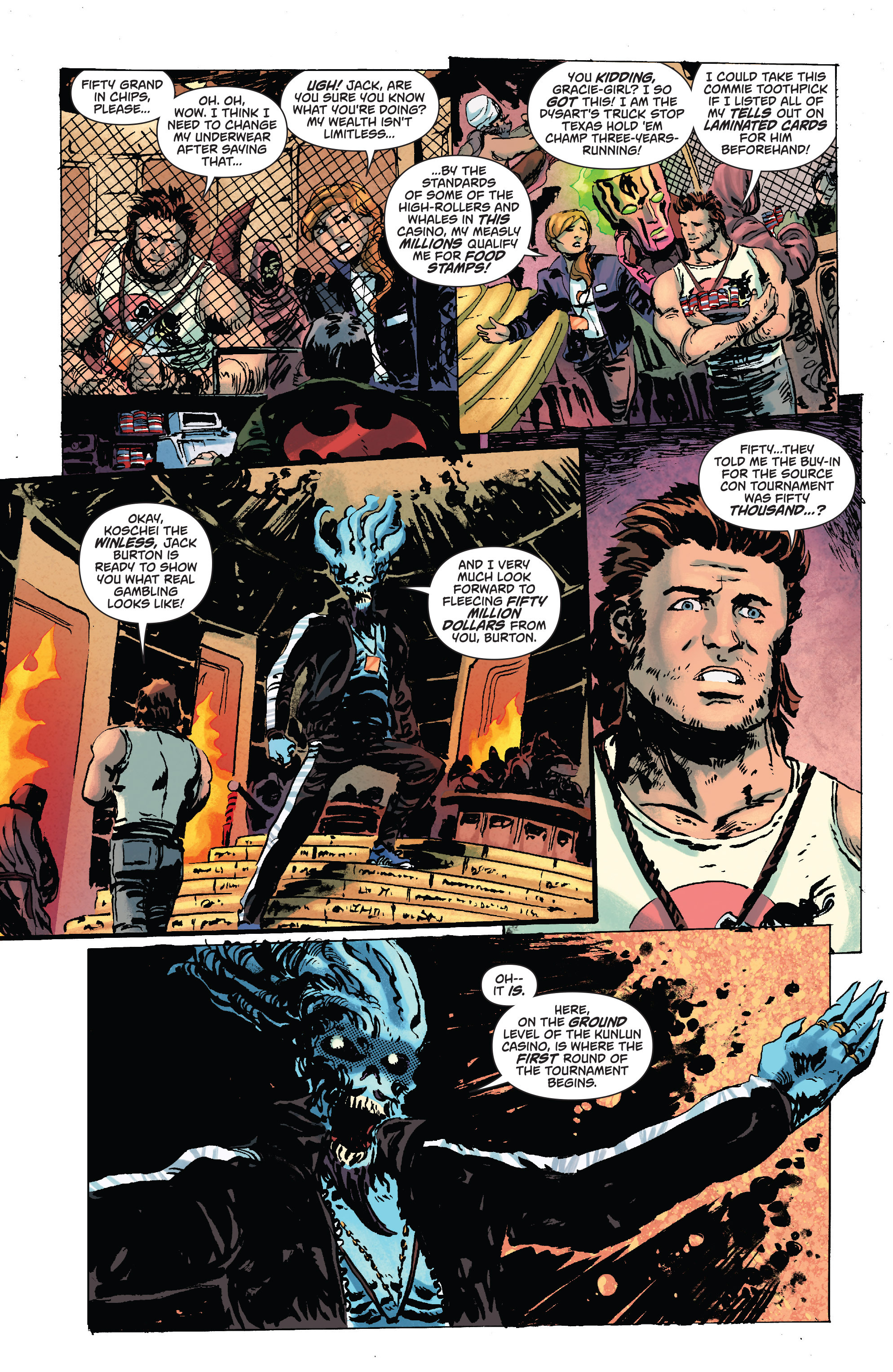 Read online Big Trouble In Little China comic -  Issue #18 - 5