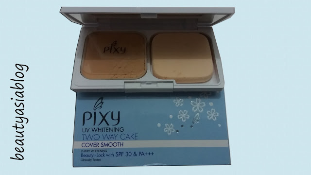 [REVIEW] Pixy UV Whitening Two Way Cake Cover Smooth Natural Peach