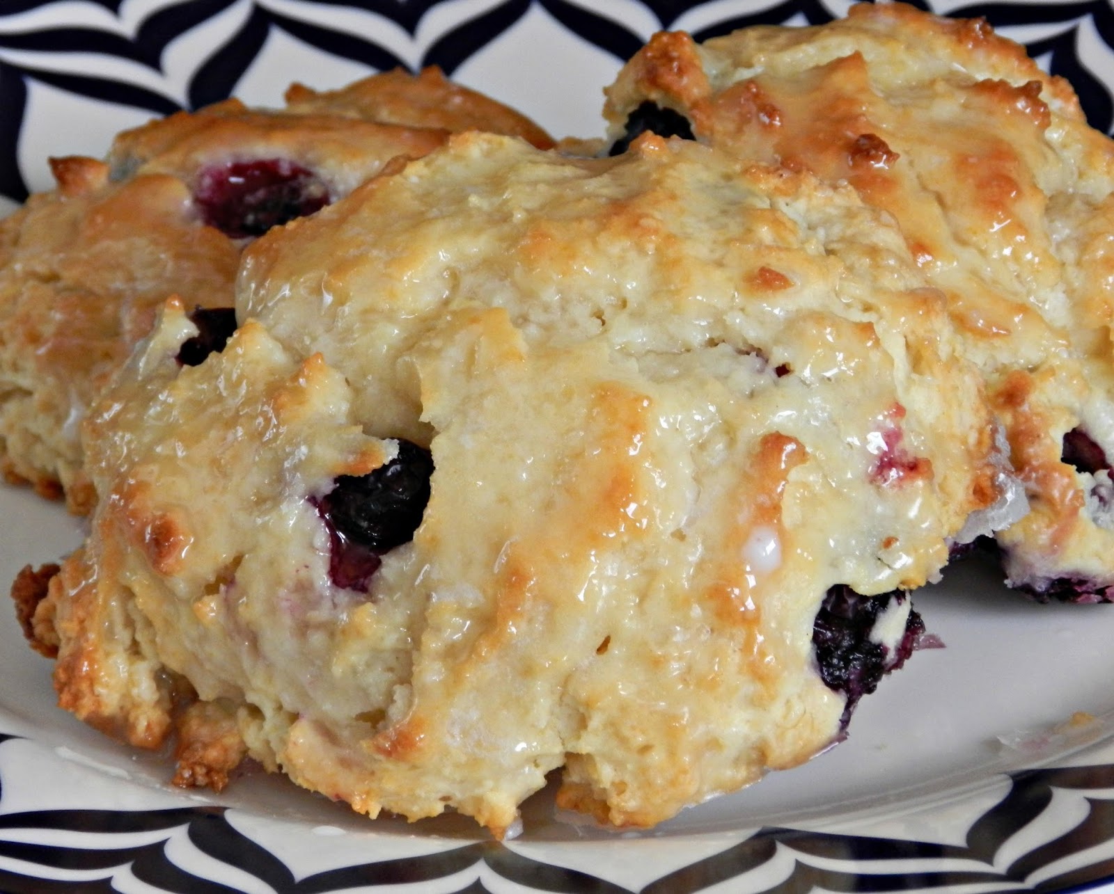 All That's Left Are The Crumbs Blueberry Cream Cheese Scones