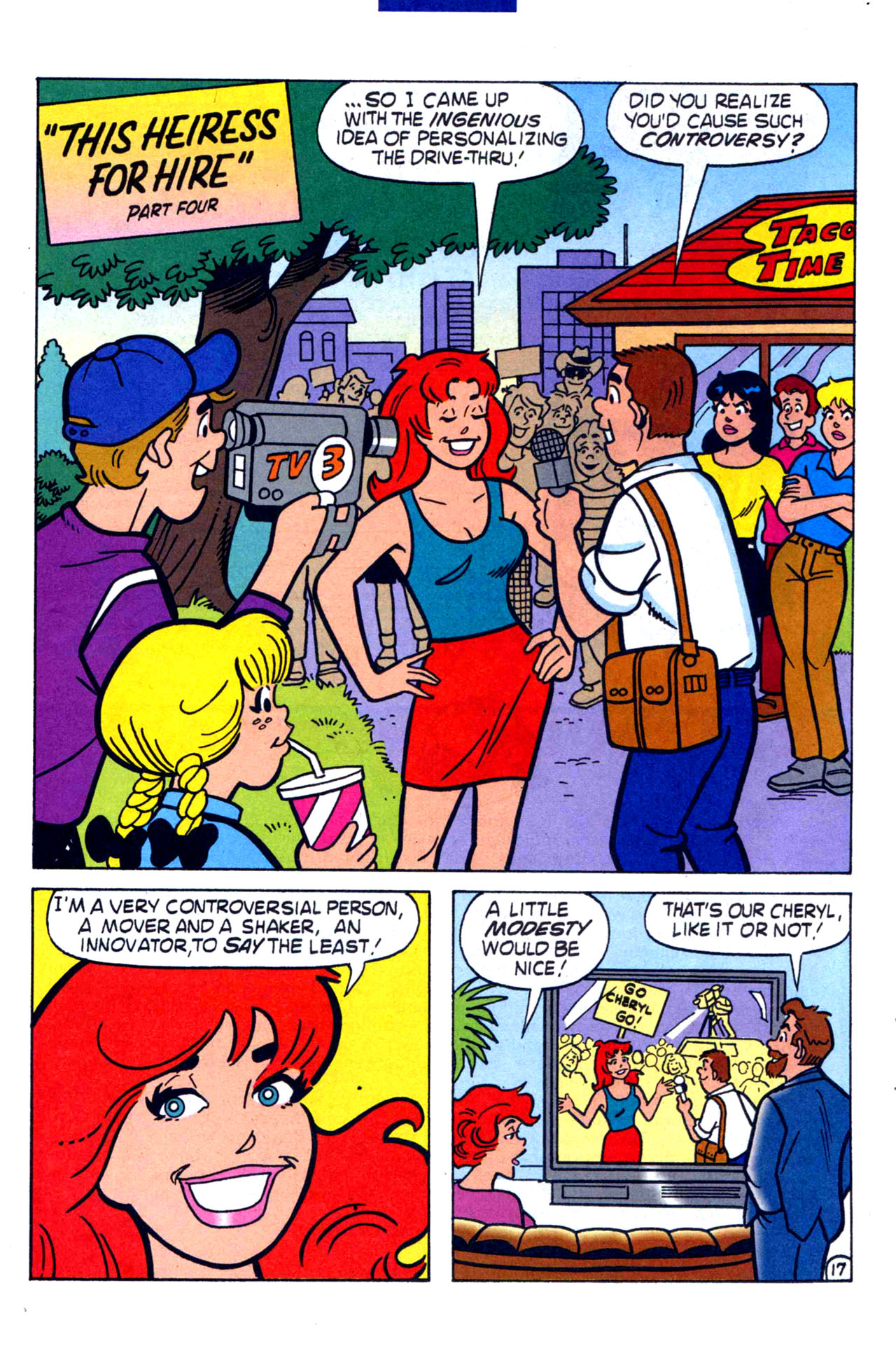 Read online Cheryl Blossom (1996) comic -  Issue #1 - 28