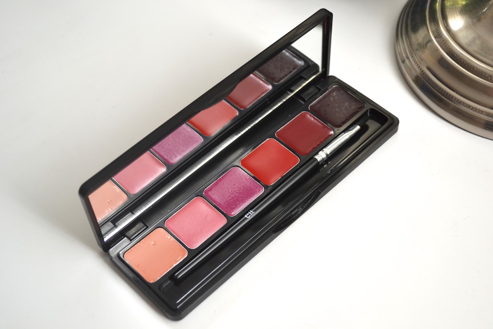 Aquaheart e.l.f. Cosmetics Runway Ready Lip Palette Swatches and Review