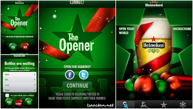 Heineken The Opener iPhone App