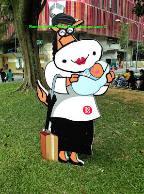 SG50 promotional display, Singapore