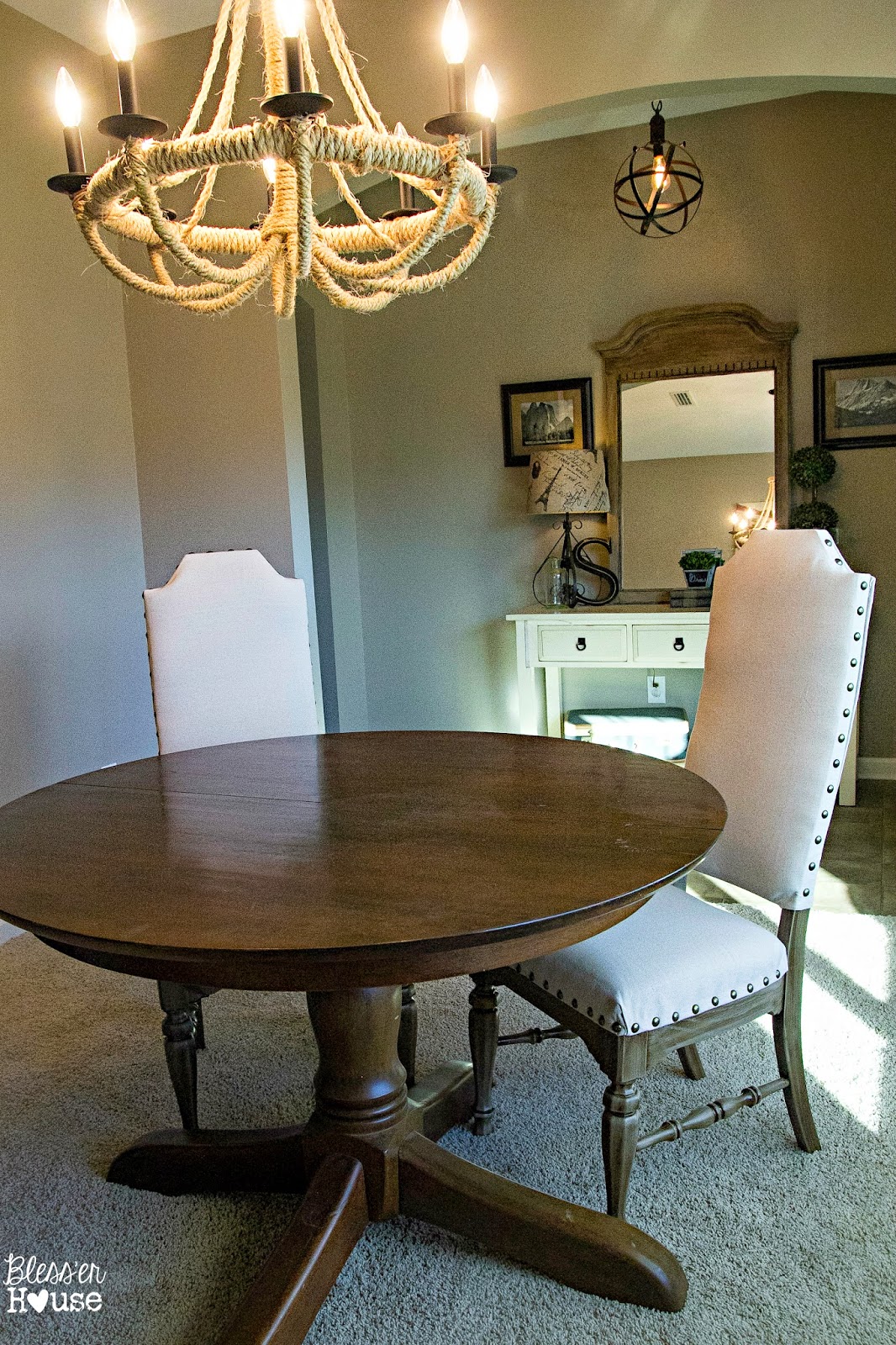 Knock Off No Sew Dining Chairs Bless Er House Bless Er House Restoration Hardware Knock Off No Sew Dining Chairs