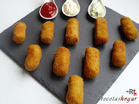 Croquetas de tortilla - croquetas listas para comer