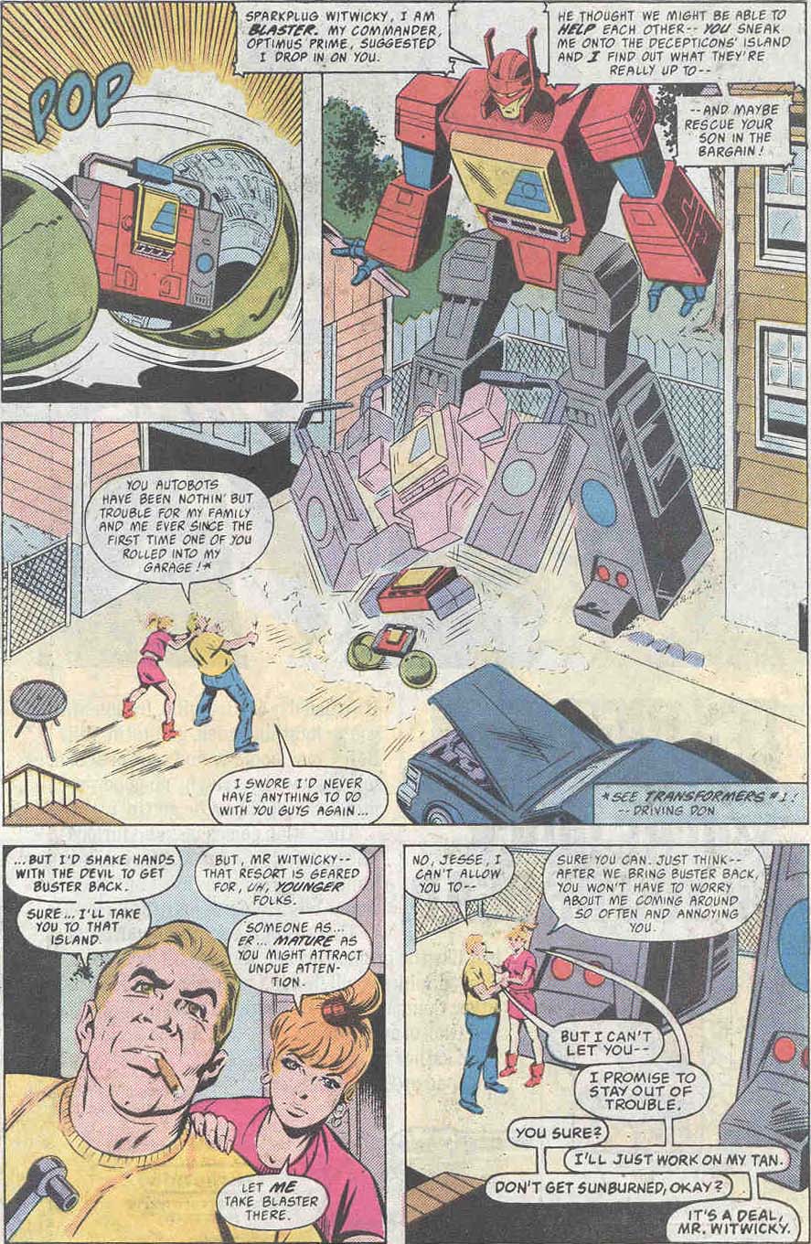 The Transformers (1984) issue 47 - Page 7
