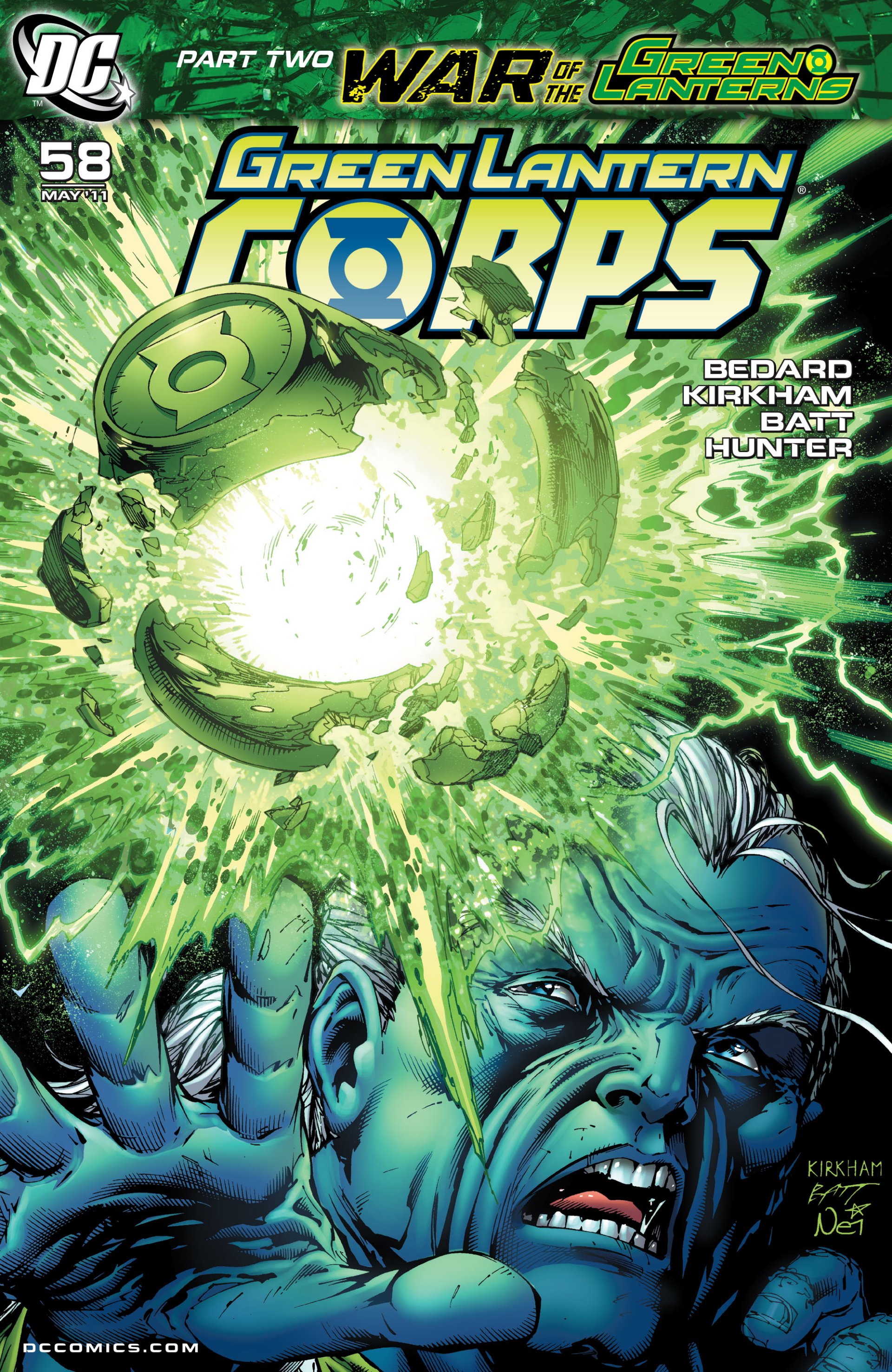 Read online Green Lantern Corps (2006) comic -  Issue #58 - 2