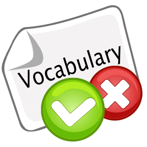 Vocabulary / Kosa Kata Bahasa Inggris