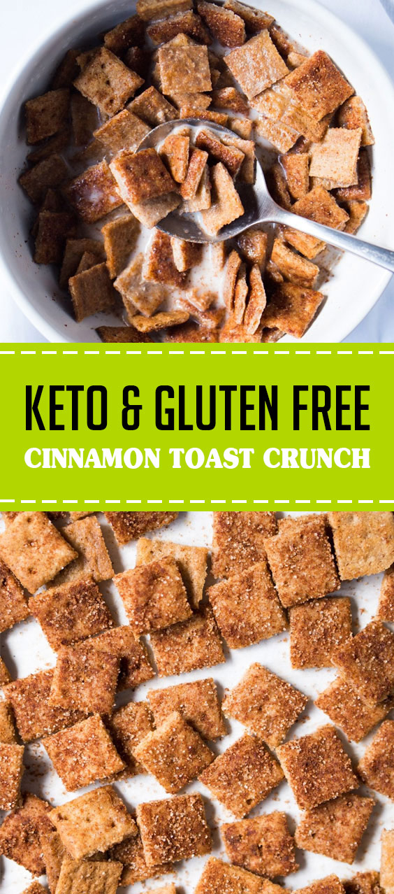 Keto & Gluten Free Cinnamon Toast Crunch