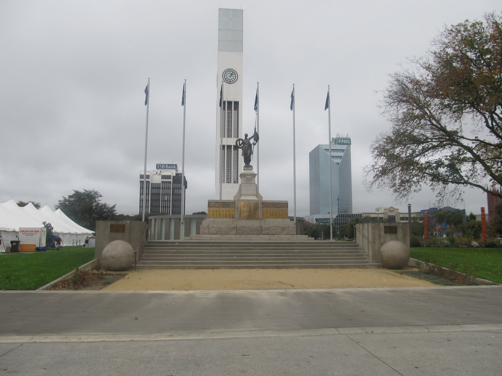 100 NZ World War One Memorials 19142014 Palmerston North Memorial
