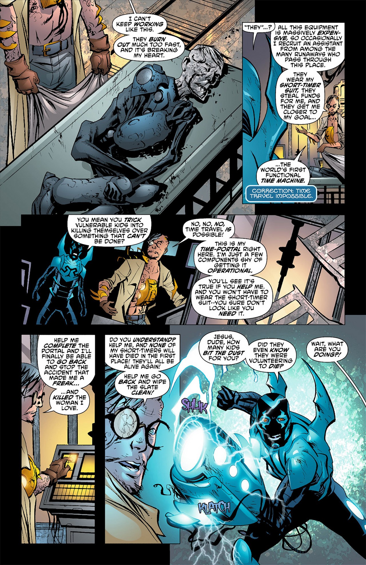 Read online Blue Beetle (2011) comic -  Issue #8 - 15