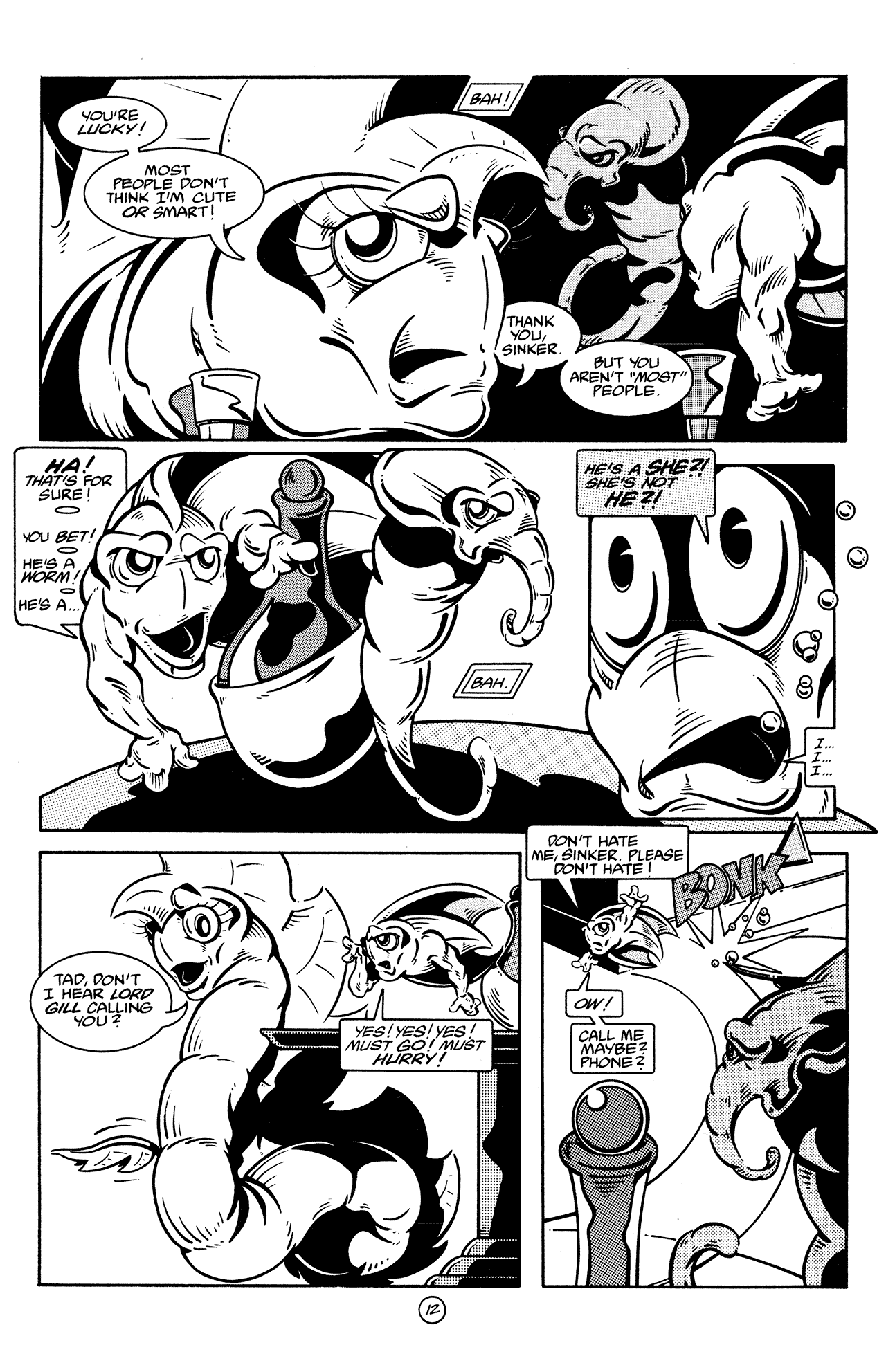 Read online The Fish Police comic -  Issue #24 - 14