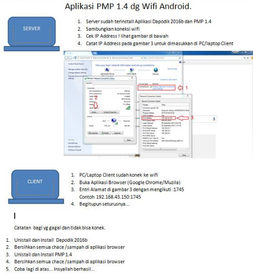 Petunjuk Input Data PMP Bersama-sama Dalam Satu Jaringan Multi User 