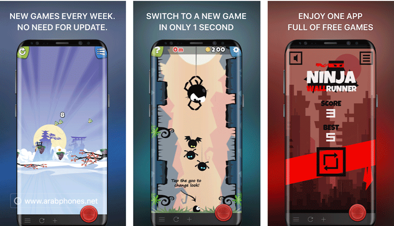 100 لعبة في تطبيق واحد للاندرويد