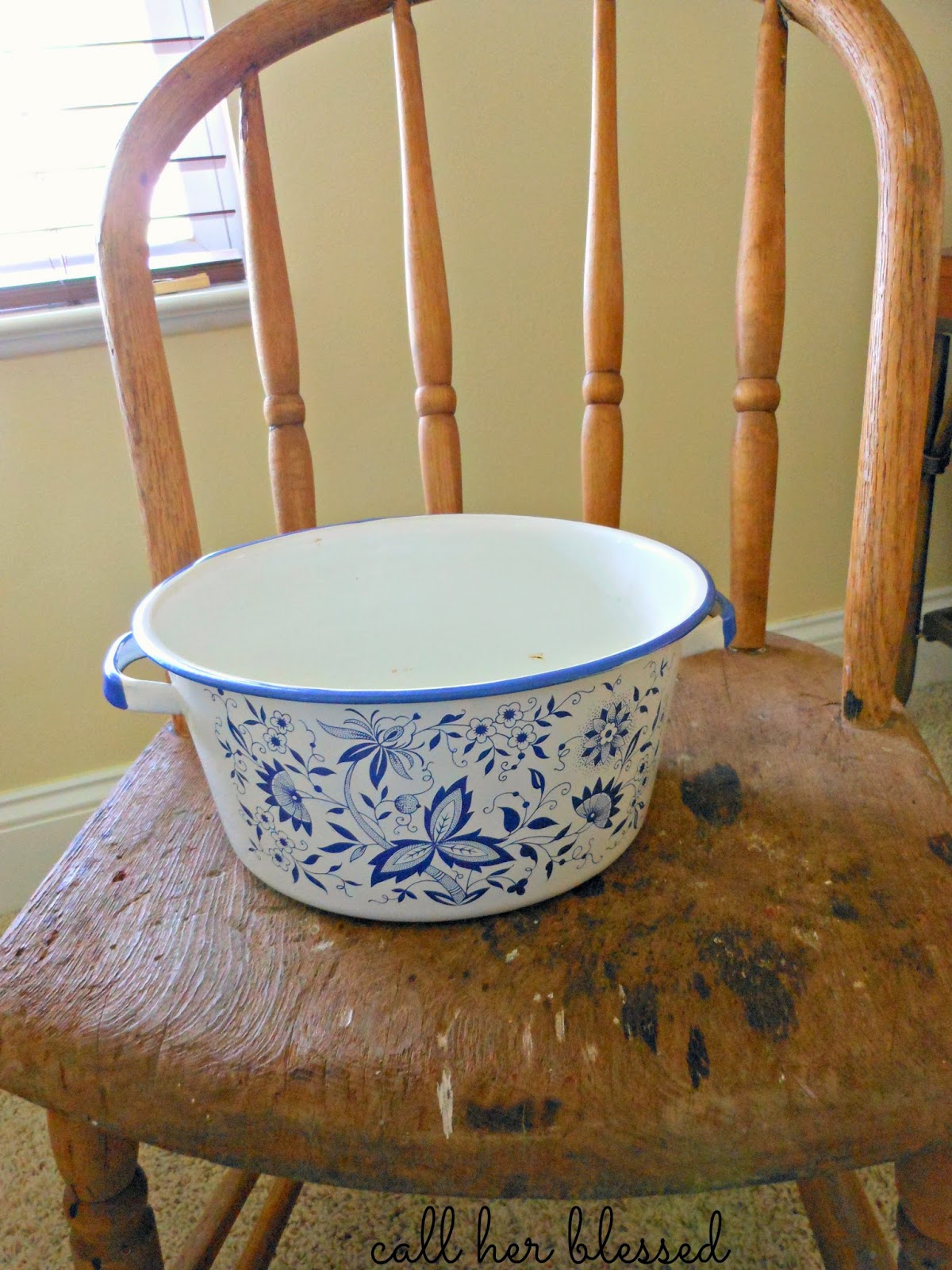 If The Creek Don't Rise A Vintage Blue Housewarming Gift