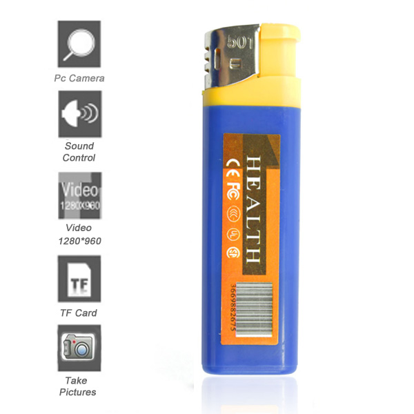 Lighter Spy Camera Support Recording Videos and Taking Photos Spy Gadgets