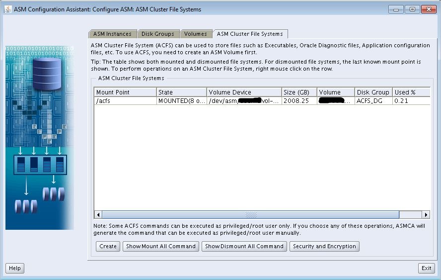 Netsoftmate Technical Blog Configure ACFS on Exadata Database Machine