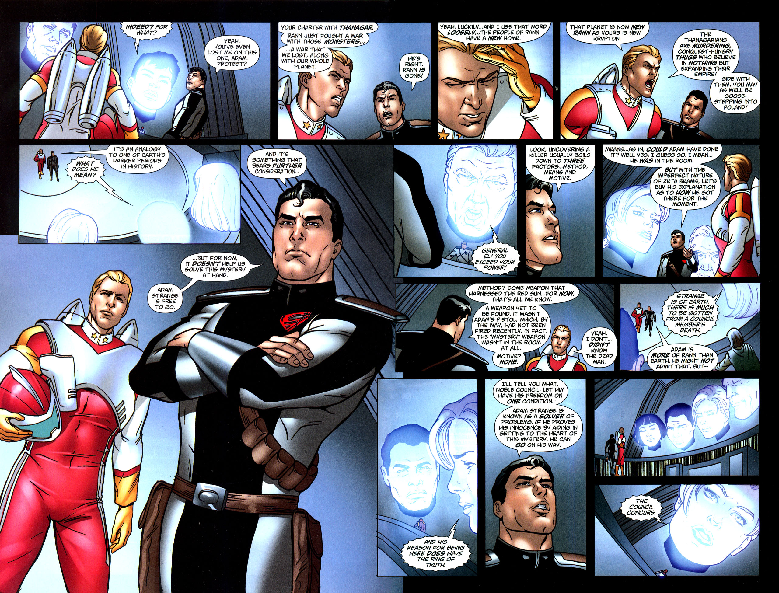 Read online Superman: World of New Krypton comic -  Issue #10 - 5