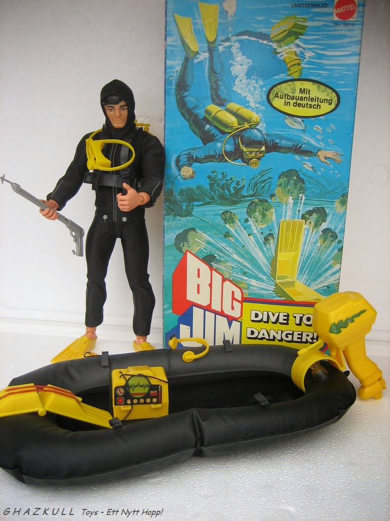 Toys Ett Nytt Hopp! Big Jim Dive to Danger Playset 1976
