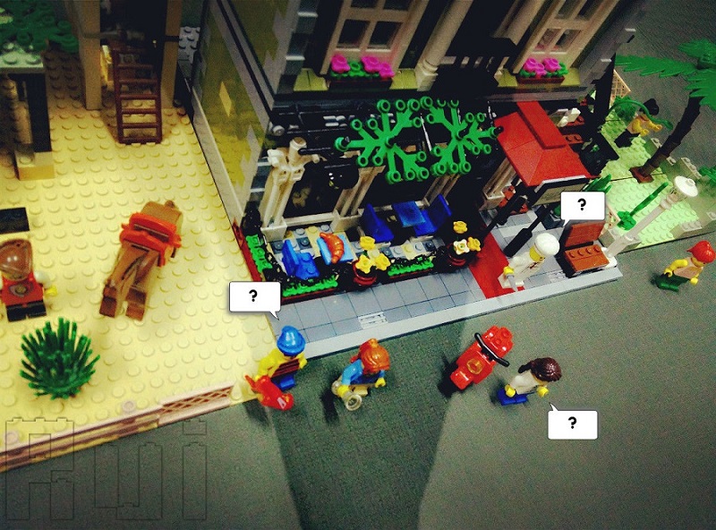 Lego Disaster - A curious feeling