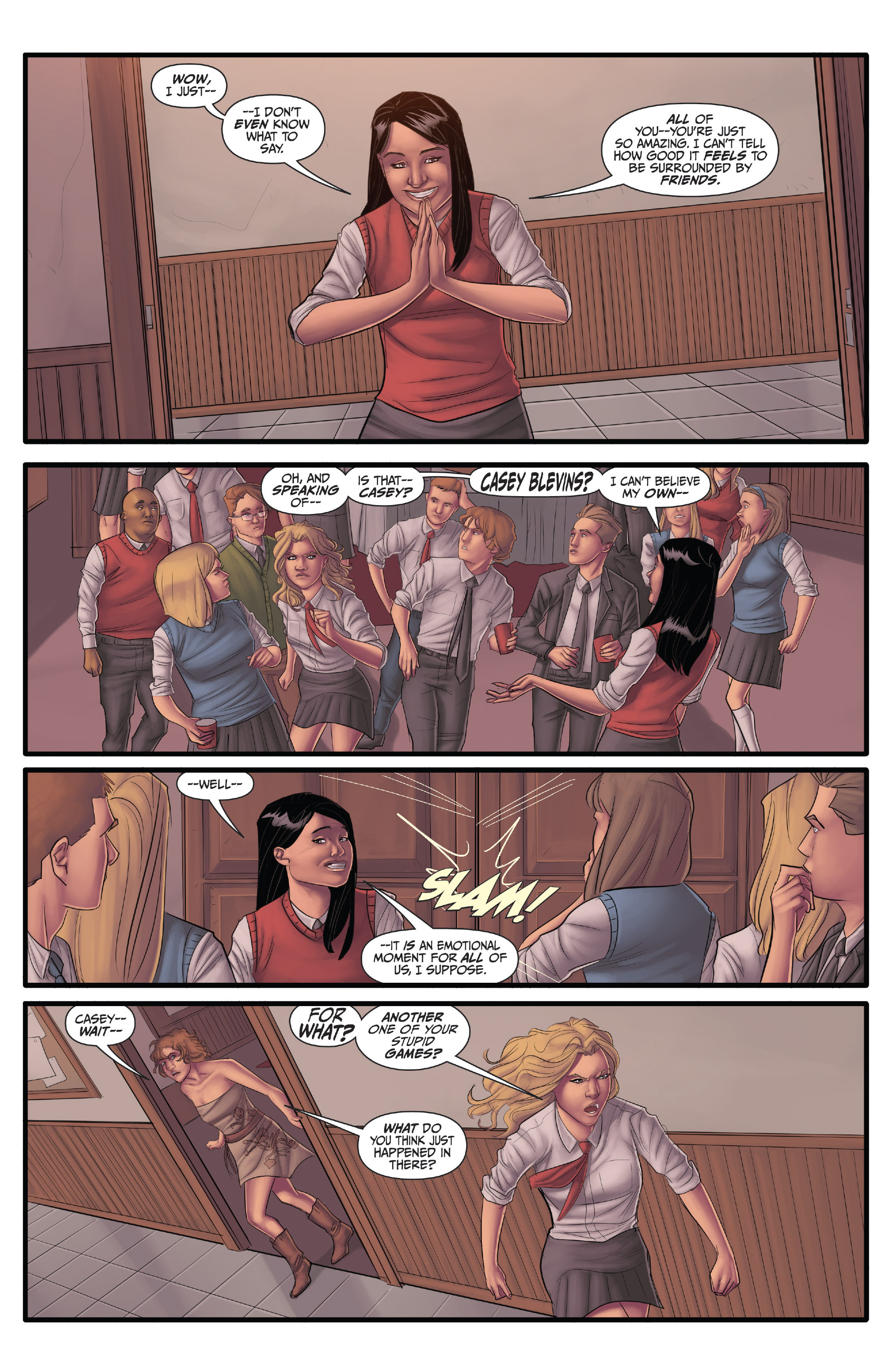 Read online Morning Glories comic -  Issue #39 - 25