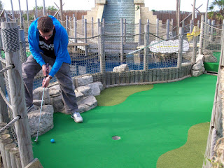 At Lost World Adventure Golf in Hemsby At Lost World Adventure Golf in Hemsby