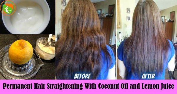 How To Permanent Hair Straightening At Home With Natural