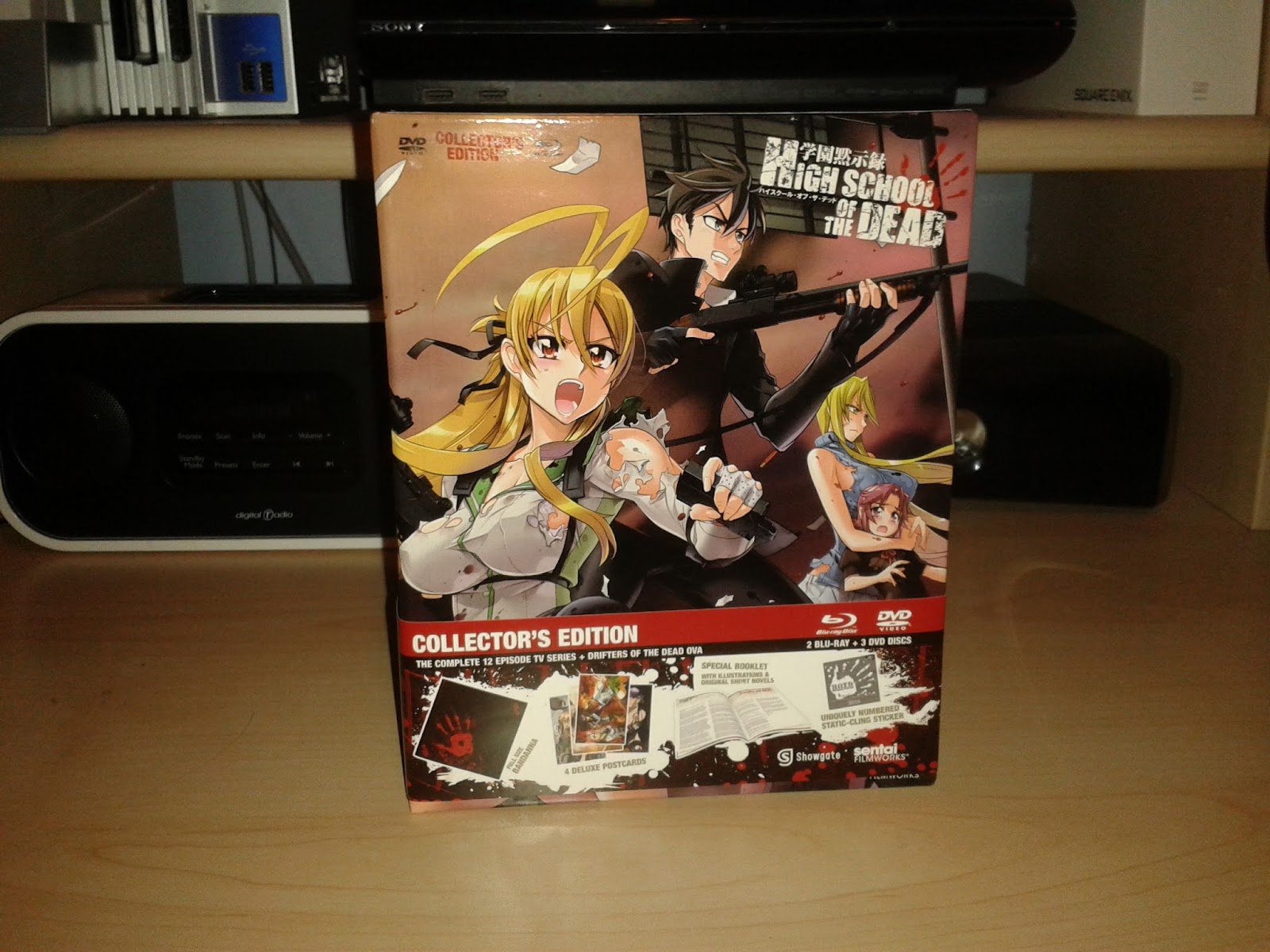 High School Of The Dead - The Complete Series and Drifters Of The Dead