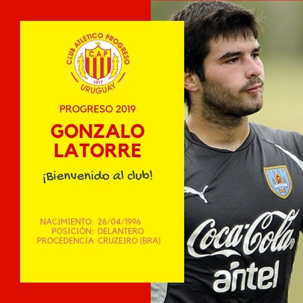 Oficial: Progreso, firma Latorre