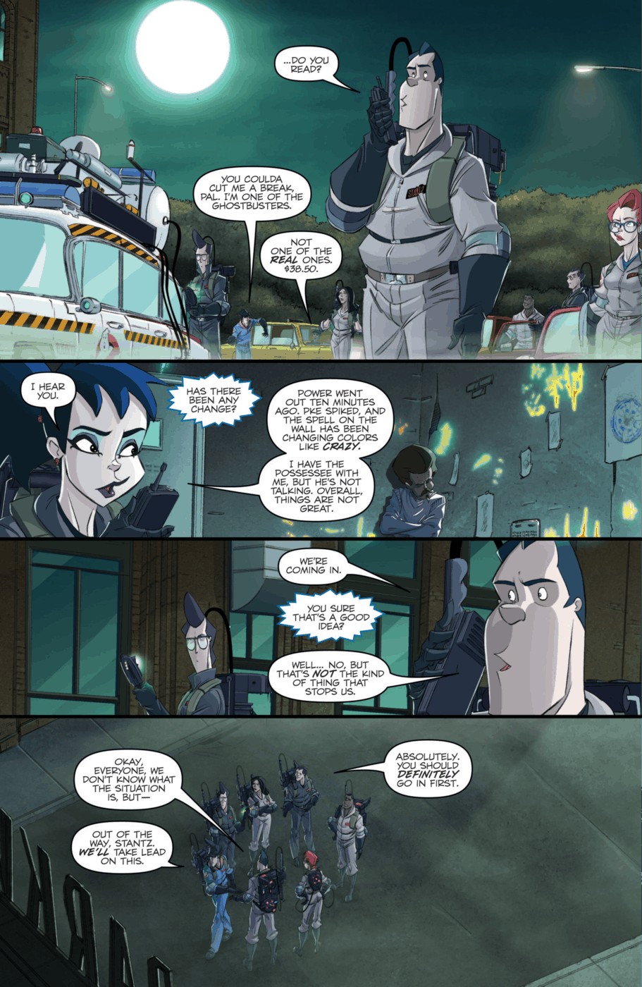 Read online Ghostbusters (2013) comic -  Issue #4 - 5