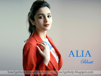 आलिया भट्ट - best wallpapers, alia bhatt, gorgeous look in red dress