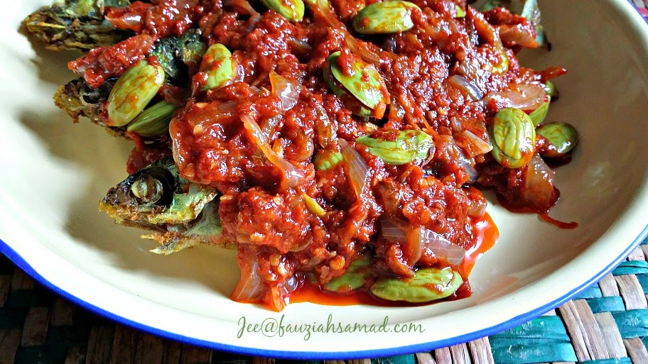 Sambal Petai Ikan Mabong Goreng