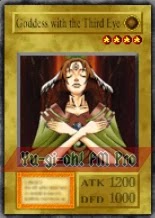 All-seeing Goddess with the third eye-1,02%