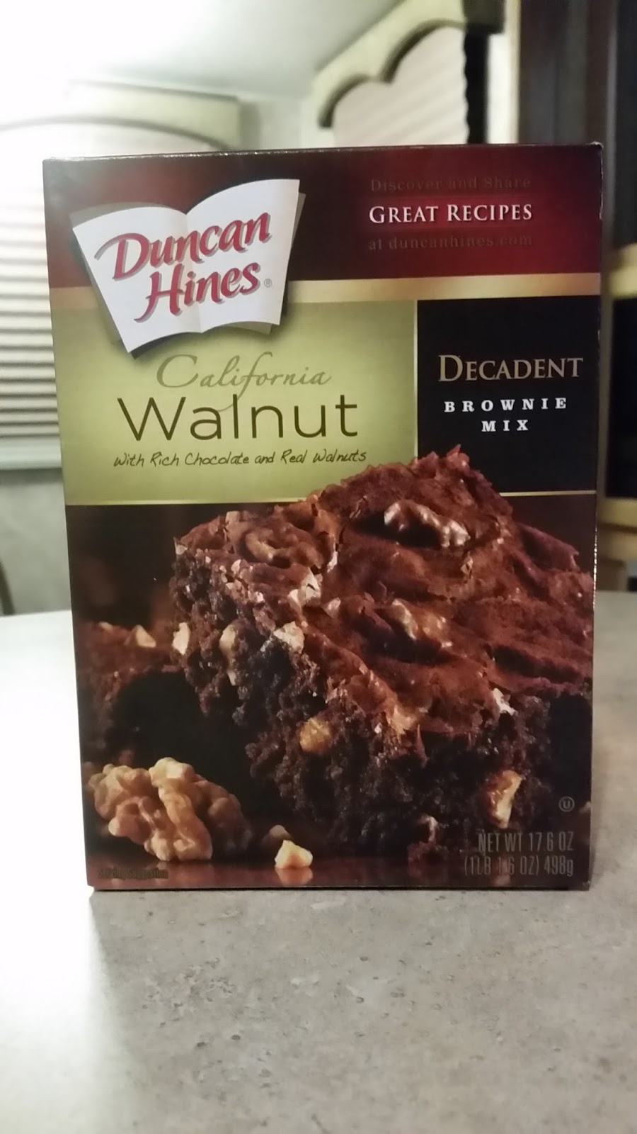 Our Great American Adventure Cooked Brownies in the Microwave